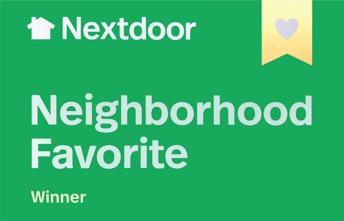 nextdoor neighborhood favorite award winner excellent roofing memphis