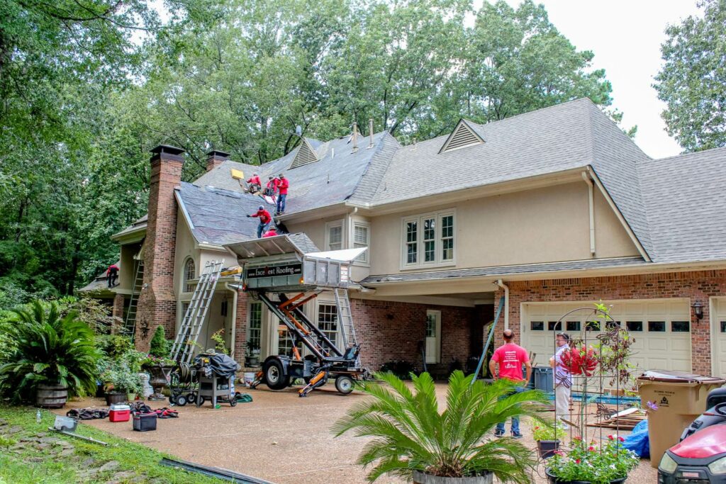roof replacement excellent roofing memphis 2