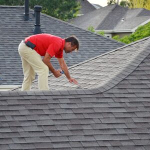 Inspecting a roof